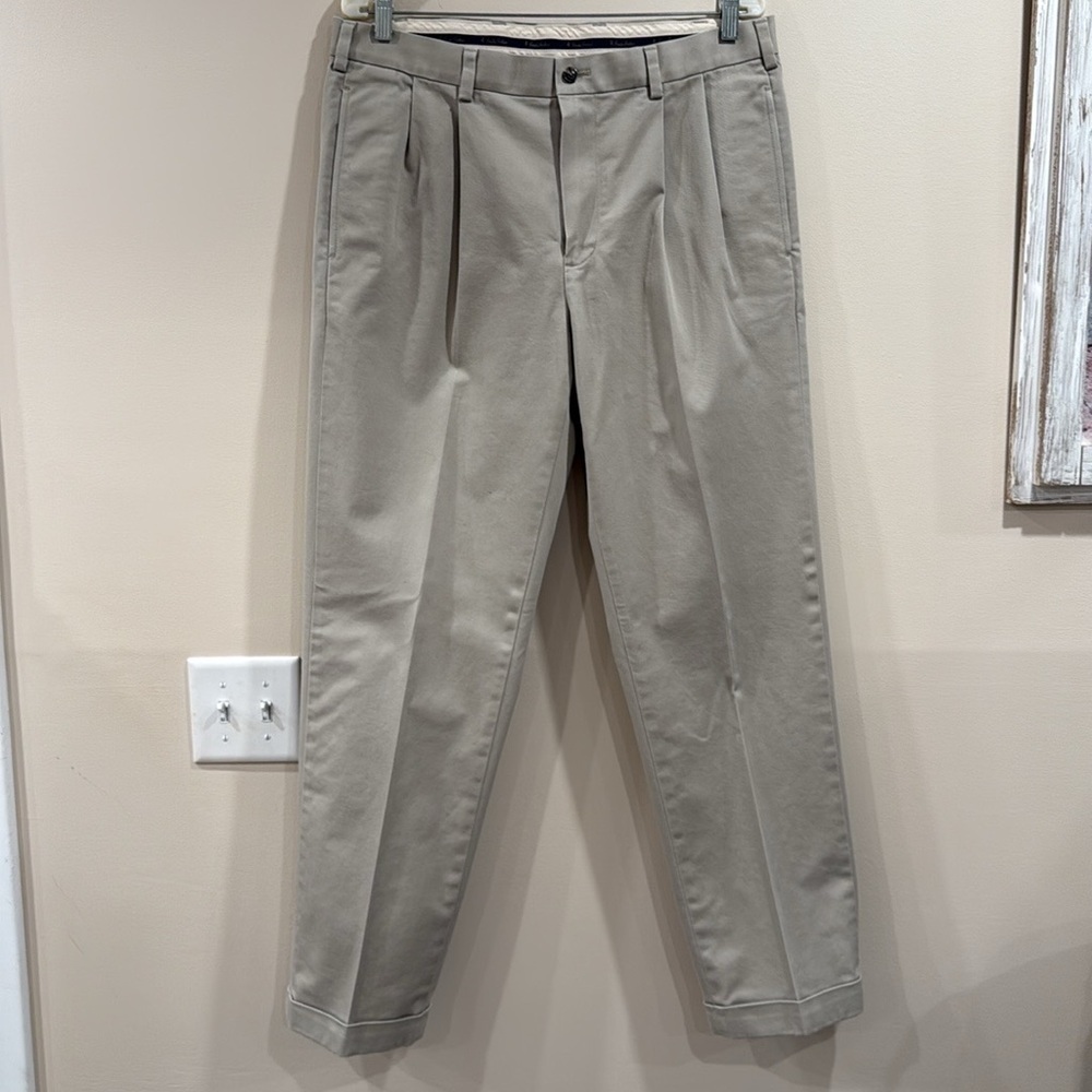 🔥Brook Brothers Men's Classic Tan Pants🔥